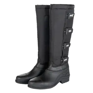 Botas de equitación térmicas niño HKM Robusta image-1
