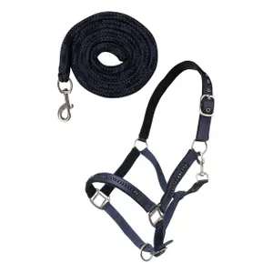 Licol per cavallo con moschettone HKM image-0