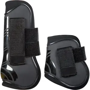 Front Boots for Horse with Fetlock Protectors HKM Genua (x4) image-0