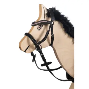 Ogłowie bezwędzidłowe dla koni HKM Funny Horses image-1