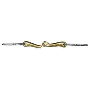 Anatomic Stainless Steel Simple Bit for Horse HKM image-1