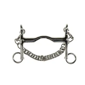 Morso a briglia per cavalli HKM chaîne 7 cm image-0