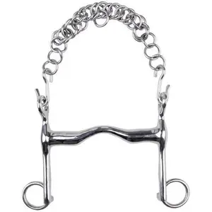 Morso a briglia per cavalli HKM chaîne 7 cm image-1