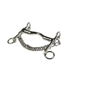 Morso a briglia per cavalli HKM chaîne 7 cm image-2