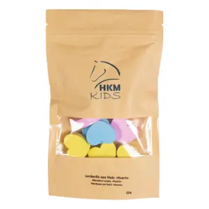 Drewniane przysmaki serce dziecko HKM Kids image-1
