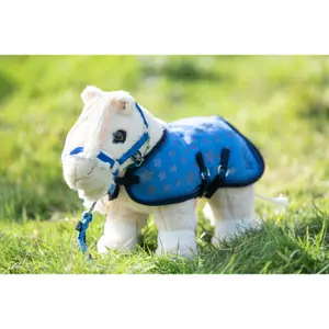 Miniature set voor pluchen pony kind HKM Kids Cuddle Pony image-2