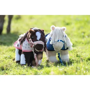 Miniature set voor pluchen pony kind HKM Kids Cuddle Pony image-4