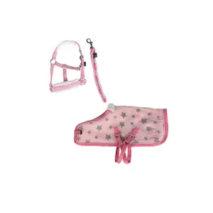 Miniature sæt til plysdyr pony barn HKM Kids Cuddle Pony image-0