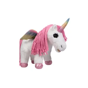 Plush HKM Kids Unicorn Cuddle Pony image-1