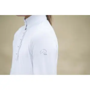 Langärmliges Wettbewerbs-Polo für Mädchen HKM Kids Emilia image-4