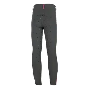 Girls' full grip riding leggings HKM Kids Pony Dream II image-2