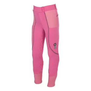 Dziewczęce legginsy jeździeckie z pełną przyczepnością HKM Kids Claire image-2