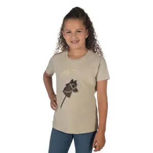 T-shirt meisje HKM Kids Hobby Horsing Rainbow image-2