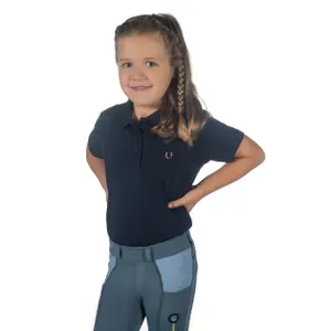 Polo equitazione per bambina HKM Kids Claire image-1