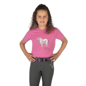 T-shirt til piger HKM Kids Sparkle image-1
