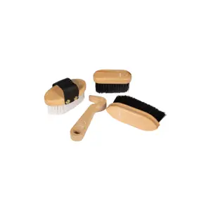 Wood Grooming Set for Hobby Horse HKM Kids image-0