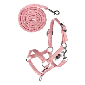 Hobby Horse Halter and Lead Rope Set HKM Kids Basic image-0