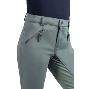 Full grip riding Trousers for girls HKM Kids Mia image-3