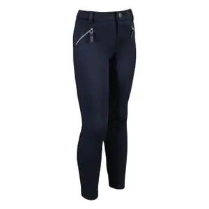 Pantalón de equitación Full Grip infantil HKM Kids Mia
