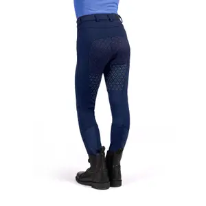 Pantalón de equitación Full Grip infantil HKM Kids Mia image-3