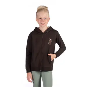 Chaqueta de equitación con capucha niña HKM Kids Mia image-1