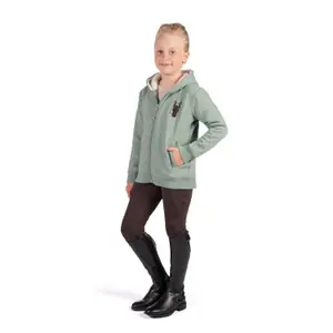 Girl's Hooded Riding Jacket HKM Kids Mia image-3