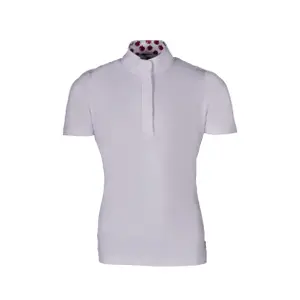 Turnier-Poloshirt Mädchen HKM Kids Hunter Kurzarm image-0