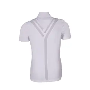 Turnier-Poloshirt Mädchen HKM Kids Hunter Kurzarm image-2