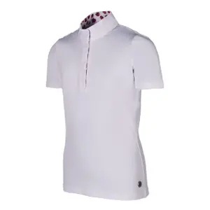 Turnier-Poloshirt Mädchen HKM Kids Hunter Kurzarm image-1