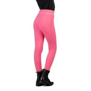 Dziewczęce legginsy jeździeckie z pełną przyczepnością HKM Kids Maui image-3