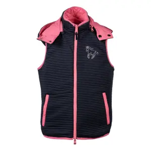 Reversible Ujjatlan Lóversenyzős Dzseki Lányoknak HKM Kids Maui image-2
