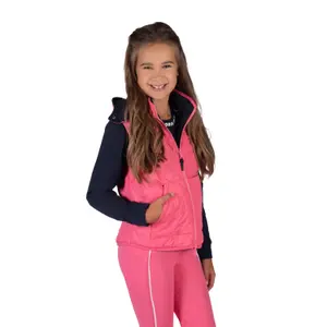 Reversible Ujjatlan Lóversenyzős Dzseki Lányoknak HKM Kids Maui image-3
