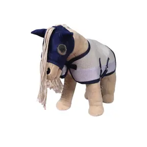 Masker en dekking voor knuffel paardrijden lange mouwen HKM Kids image-2