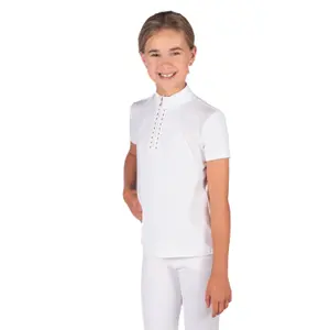 Wedstrijdpolo voor meisjes HKM Kids Glam image-1