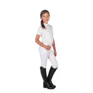 Wedstrijdpolo voor meisjes HKM Kids Glam image-2