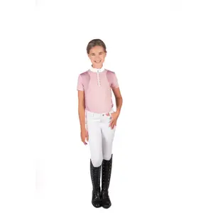 Turnier-Poloshirt Mädchen HKM Kids Glam image-2