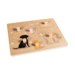 Wooden Button Puzzle HKM Kids image-2