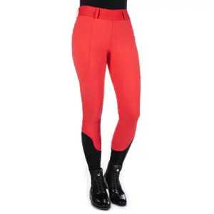 Women's full grip riding leggings HKM Selection Aruba image-0