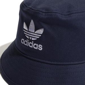 Kid's Adidas navy blue bucket hat image-1