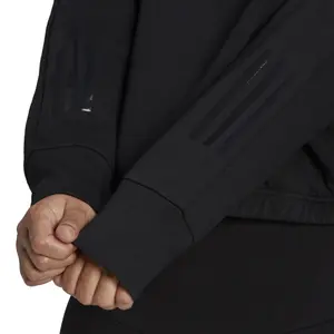 Sweatshirt große Größen Frau adidas hyperglam fleece image-6