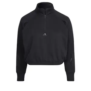 Sweatshirt große Größen Frau adidas hyperglam fleece image-0