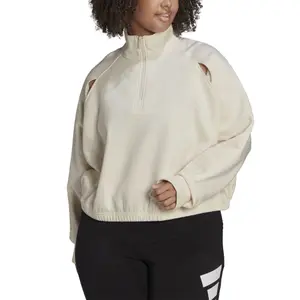 Sweatshirt woman adidas Hyperglam Fleece image-2