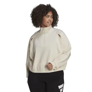 Sweatshirt woman adidas Hyperglam Fleece image-1