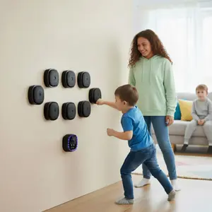 Bluetooth-os moduláris zenei boksz készlet kesztyűvel HMS TB05 image-3