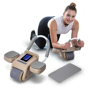 Automatyczna rolka do ćwiczeń z ekranem LCD i ładowarką HMS KA08 image-2