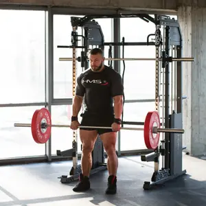 Poloviční komerční posilovací stroj HMS Cyklop 4 Smith image-1