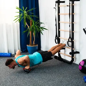 Multifunctional gym ladder HMS DW2708 image-1