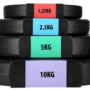 Verstelbare fitnessbar met composietgewichten HMS GSP40 image-2