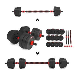 Barbell and dumbbell set HMS SGP20 image-0