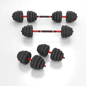 Barbell and dumbbell set HMS SGN140 PRO image-1